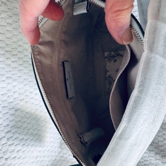 NWT Kate Spade Monica Small Crossbody Crisp Sky Blue Pebbled Leather $279 - Picture 8 of 8